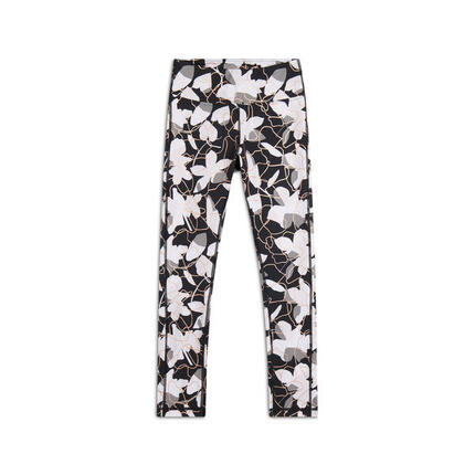 Legging taille haute 7/8 en tissu technique motif floral