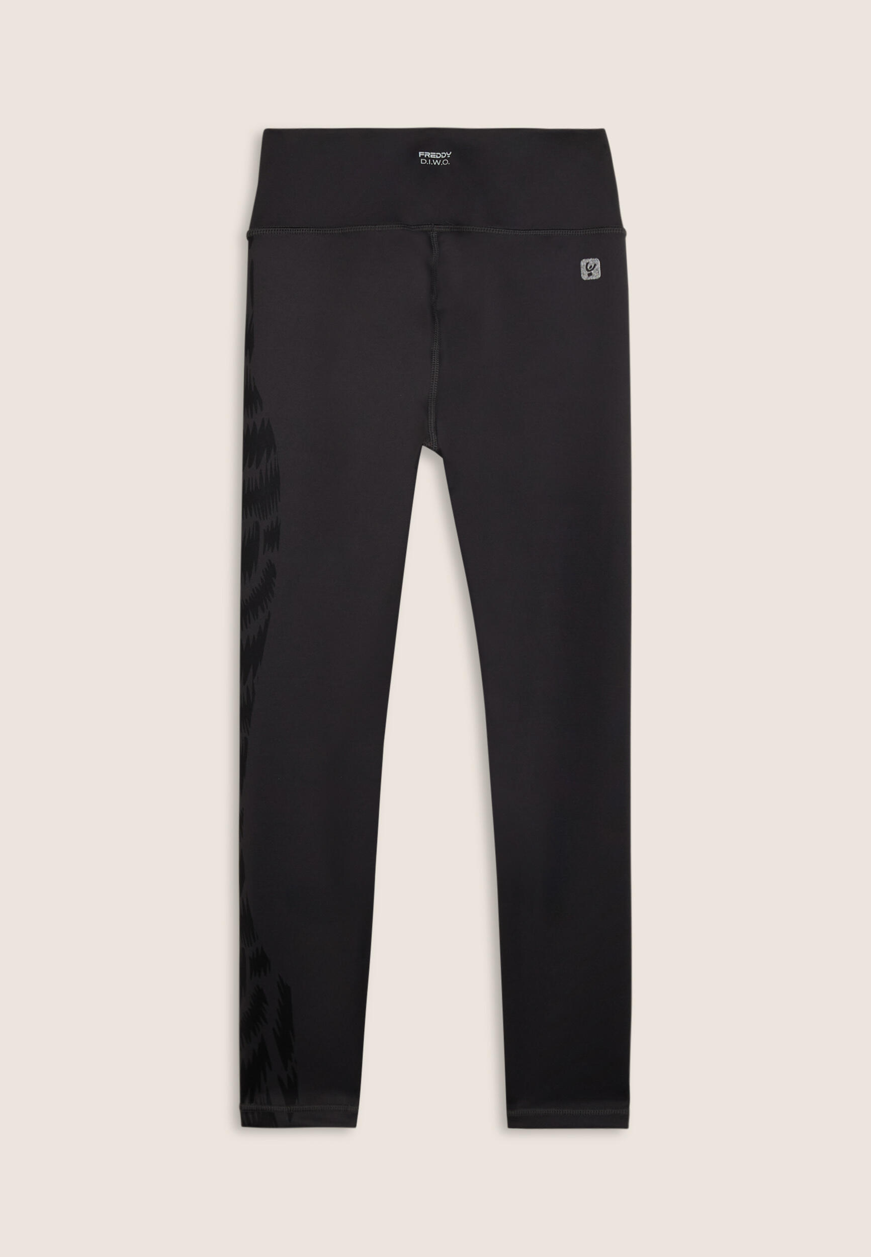 Leggings 7/8 con cintura alta y detalles moteados 2/3