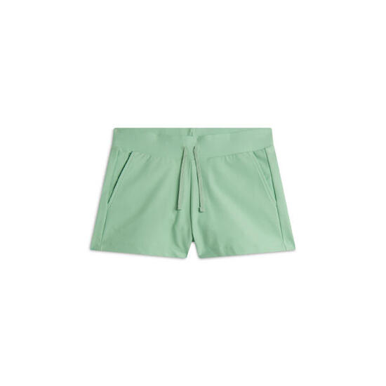 Short pour femme avec taille élastique et cordon de serrage