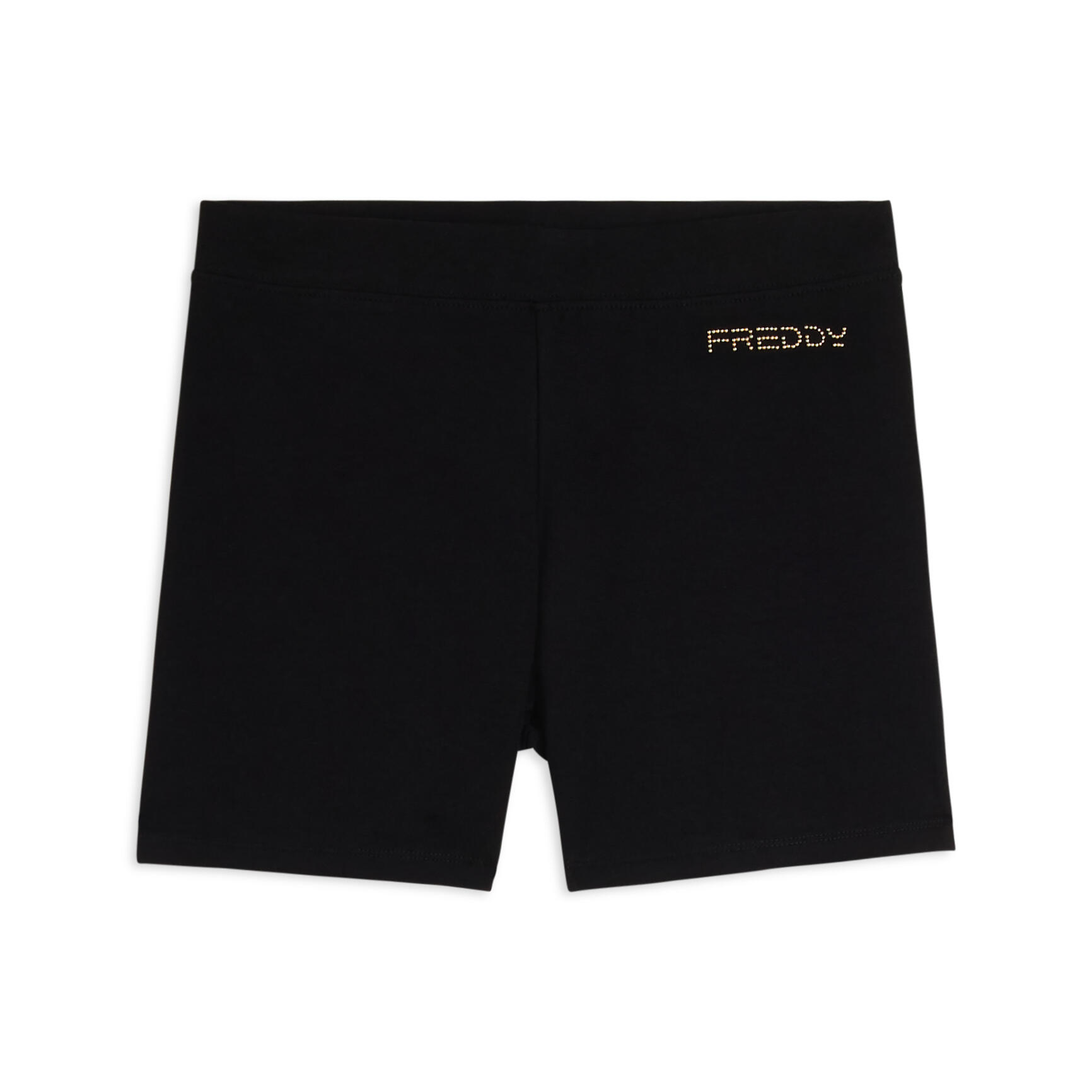 FREDDY Leggings corti in jersey con logo scintillante