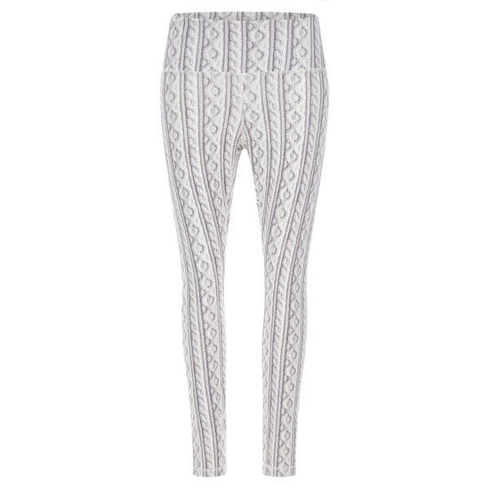 Legging 7/8 taille super haute avec imprimé photographique en tricot