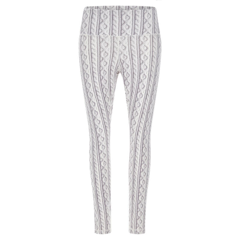 Legging 7/8 taille super haute avec imprimé photographique en tricot