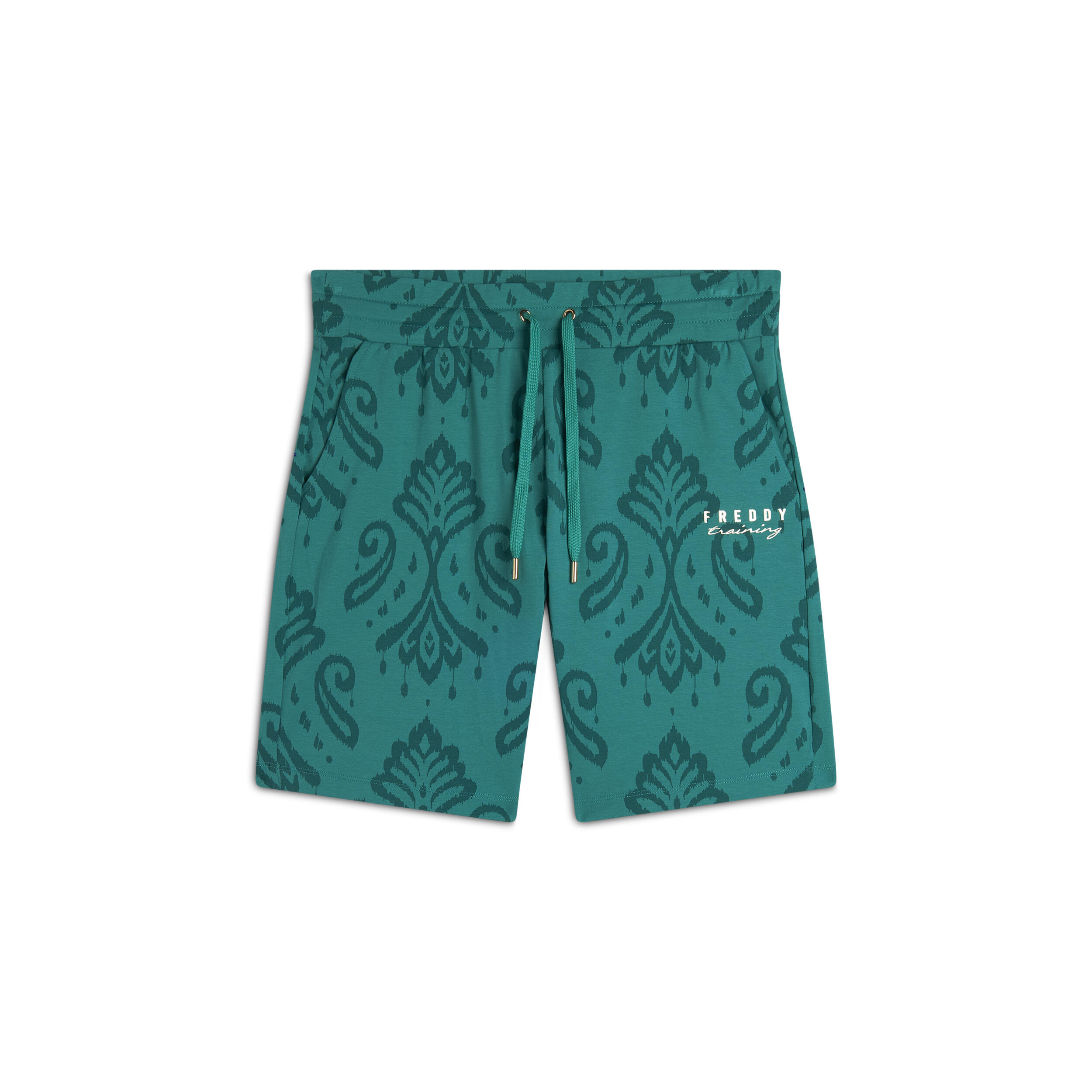 Bermuda en jersey avec imprimé floral 1/5