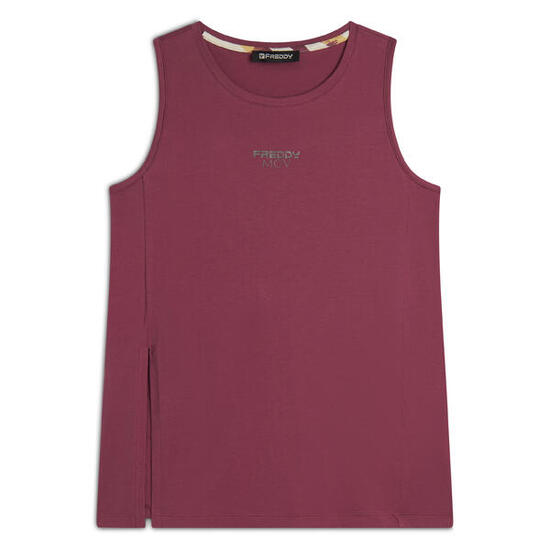 Canotta Regular Fit con Apertura Laterale