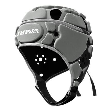 Casque de rugby pour adulte Impact Gris clair