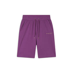 Bermuda en jersey avec logo en perles