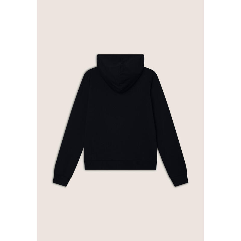 Sweat-shirt à capuche orné de paillettes