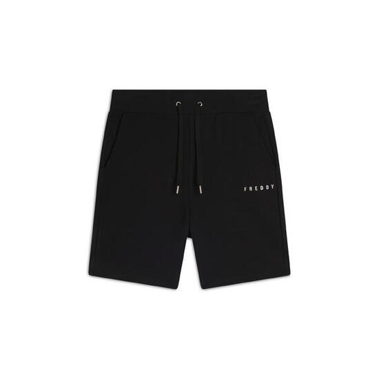 Bermuda sportivi in interlock con tasche