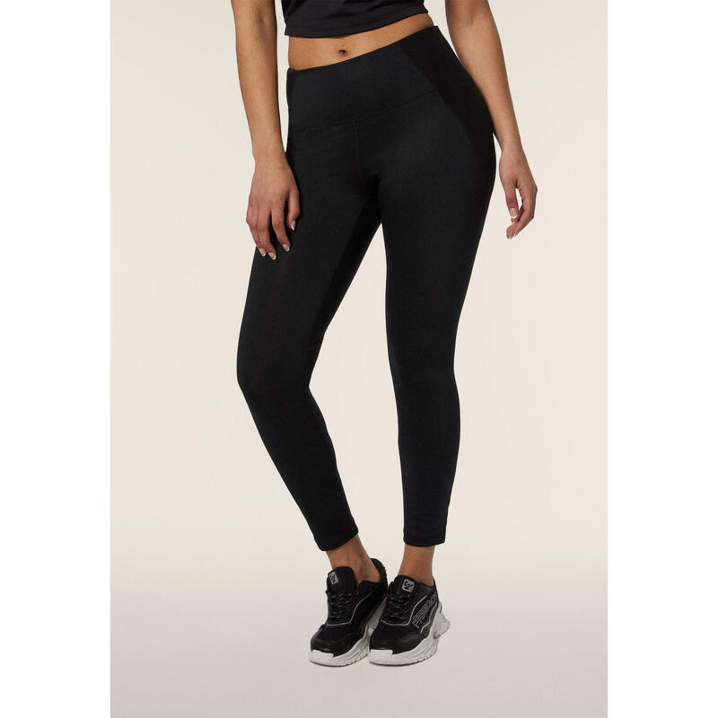 Leggings galbant SuperFit en tissu recyclé avec passepoil