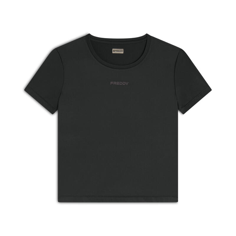 T-shirt confort à manches courtes en tissu technique