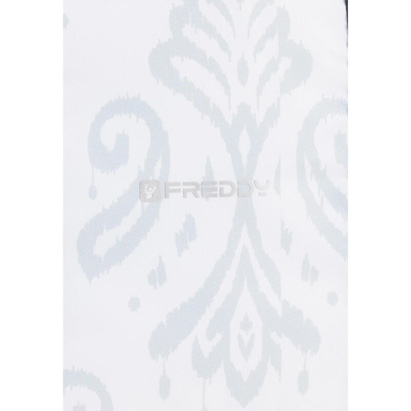 Shopping bag à imprimé floral avec fermeture à glissière