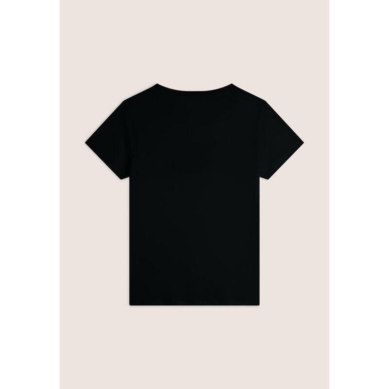 T-shirt en coton Supima avec logo et clous