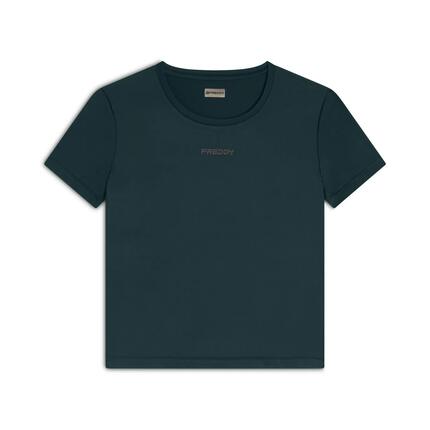 T-shirt confort à manches courtes en tissu technique