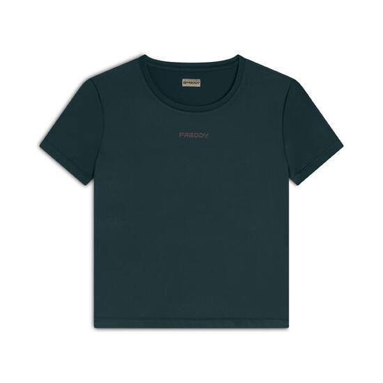 T-shirt confort à manches courtes en tissu technique