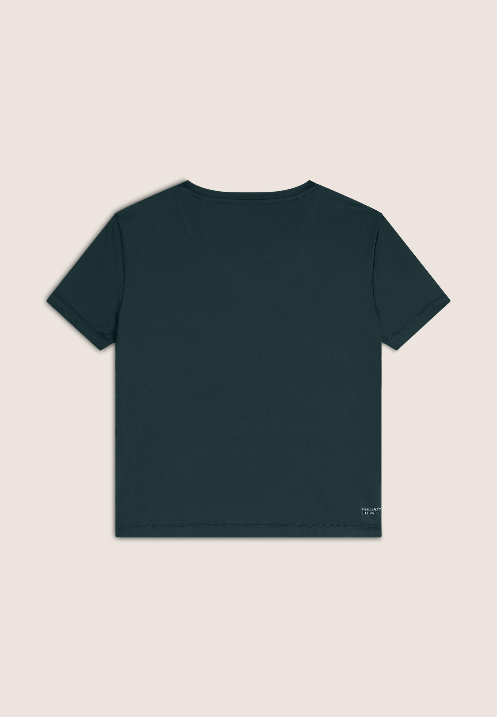 T-shirt comfort fit con maniche corte in tessuto tecnico 2/3
