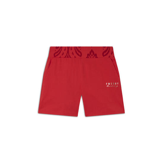 Short de sport avec ceinture florale