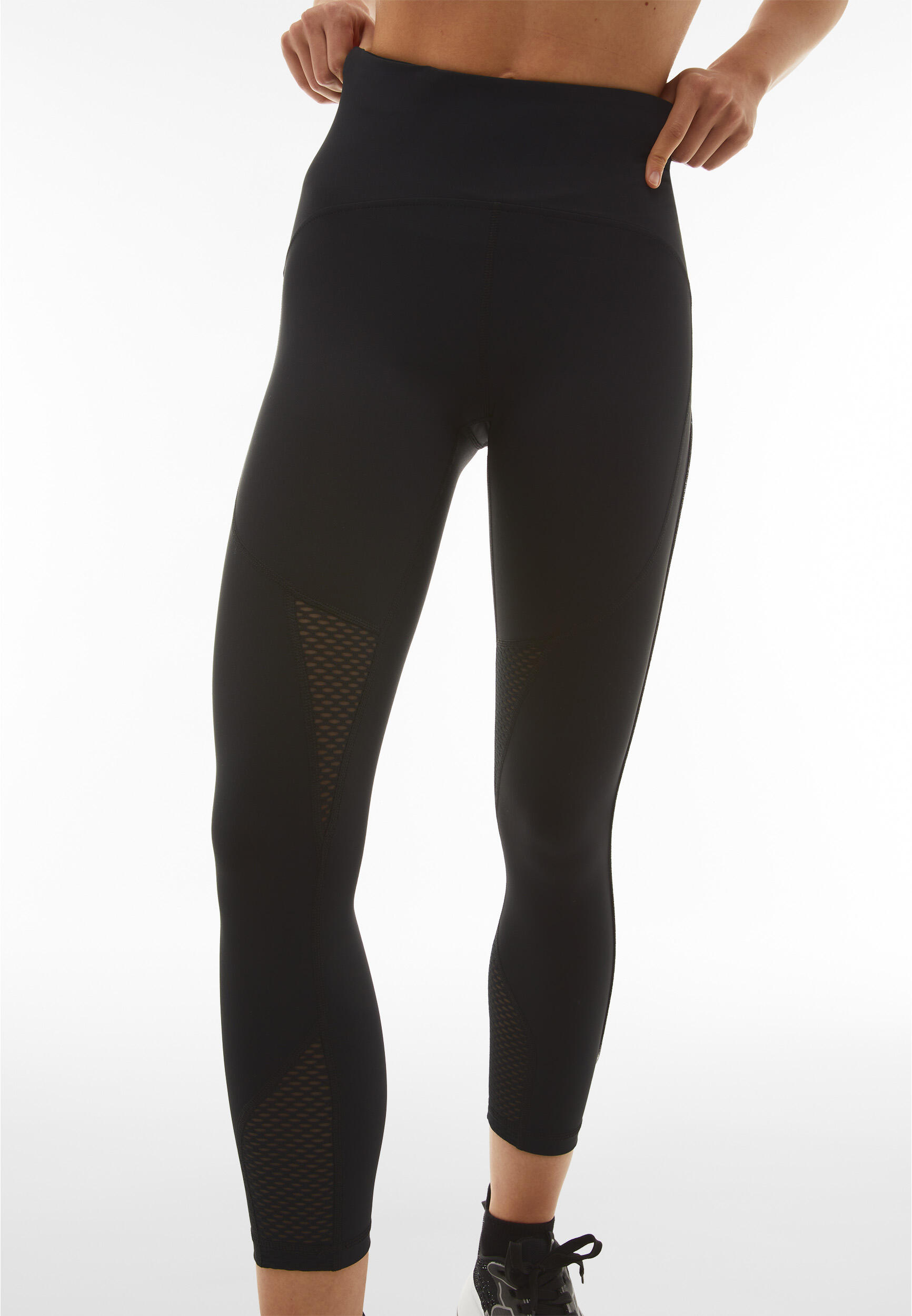 Leggings SuperFit transpirant longueur 7/8 avec inserts en maille opaque 4/7