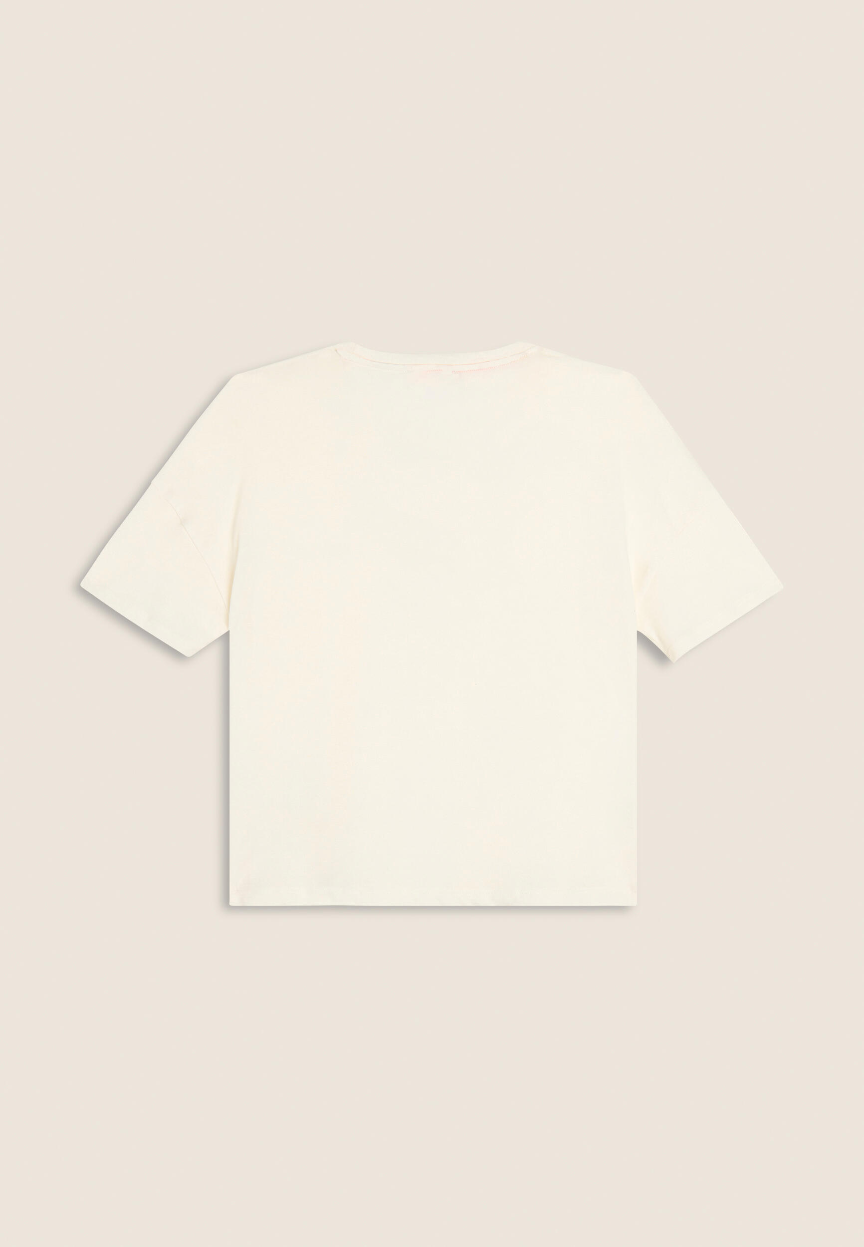 Camiseta cropped con aberturas laterales 2/3