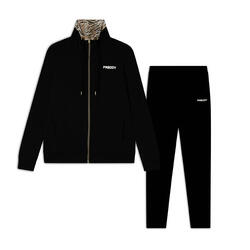 Survêtement en tissu interlock avec fermeture à glissière et col montant, enrich