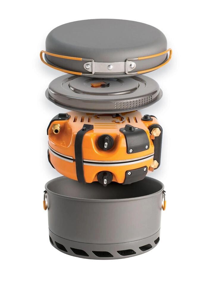 Zestaw do gotowania Jetboil Genesis Basecamp Cooking System - carbon