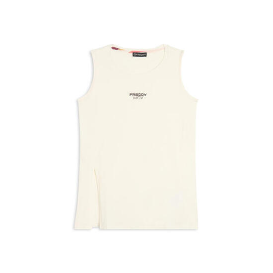 Canotta Regular Fit con Apertura Laterale