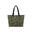 Shopping bag en toile à imprimé animal avec fermeture à glissière