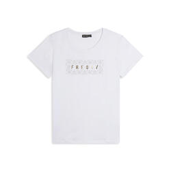 T-shirt en jersey léger avec graphisme floral