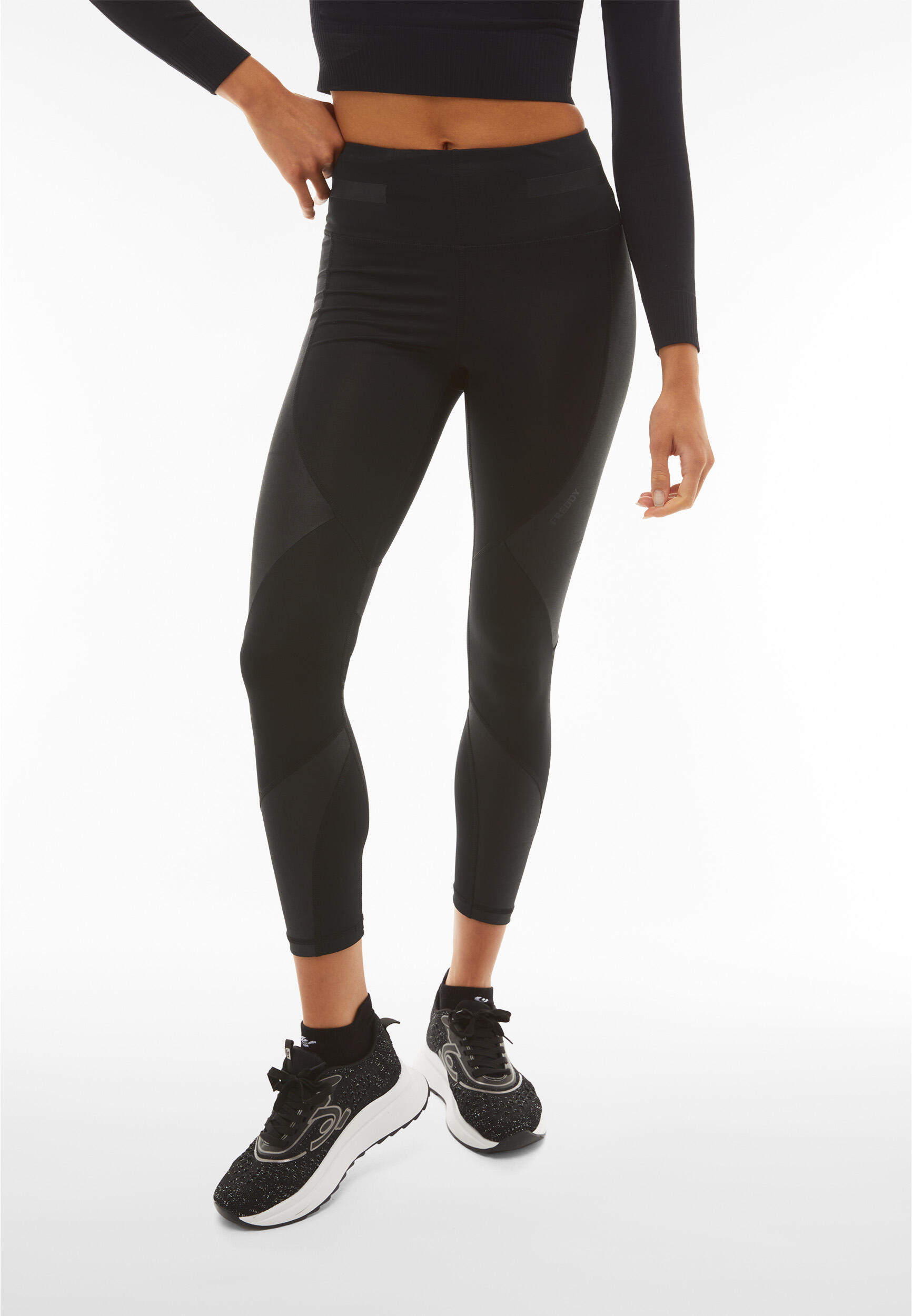Leggings Superfit ecologici traspiranti con inserti lucidi 2/7