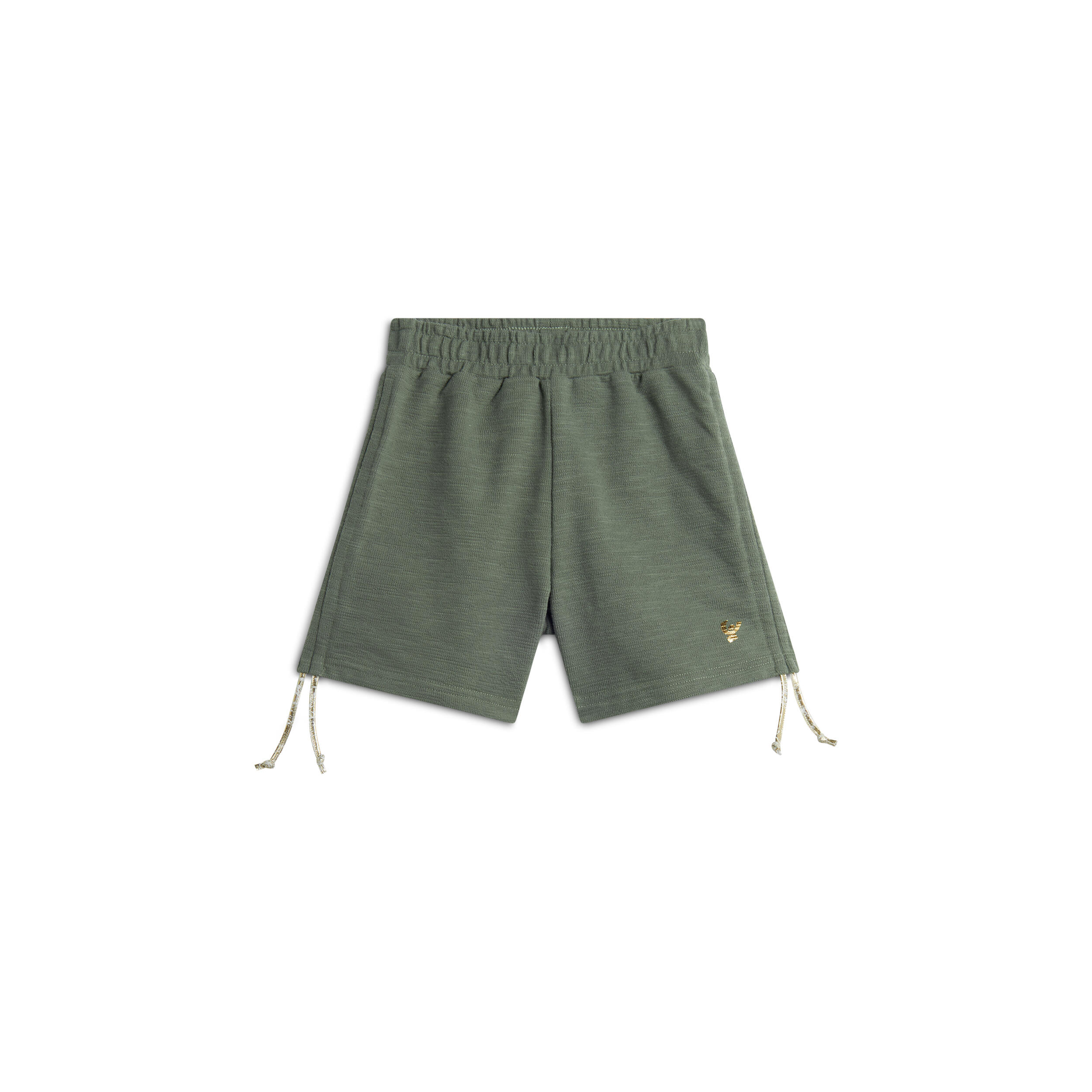 FREDDY Shorts Bambina in Cotone Mélange con Coulisse Regolabili