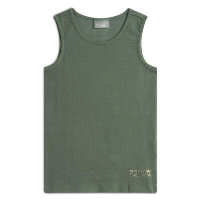 Canotta Slim Fit Bambina con Logo FREDDY Dorato