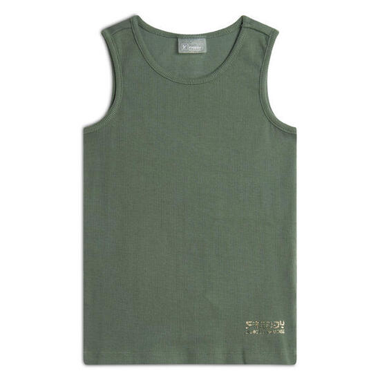 Canotta Slim Fit Bambina con Logo FREDDY Dorato