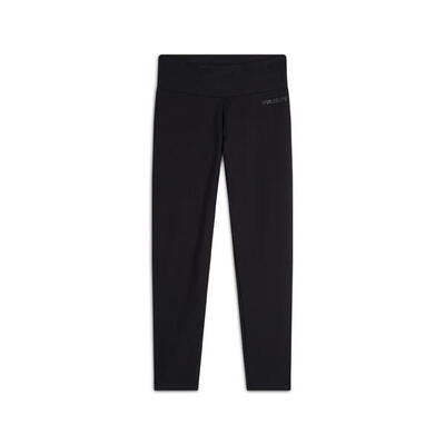 Leggings in felpa garzata con logo sul fianco