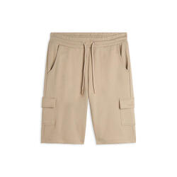Pantalon court cargo en molleton de coton