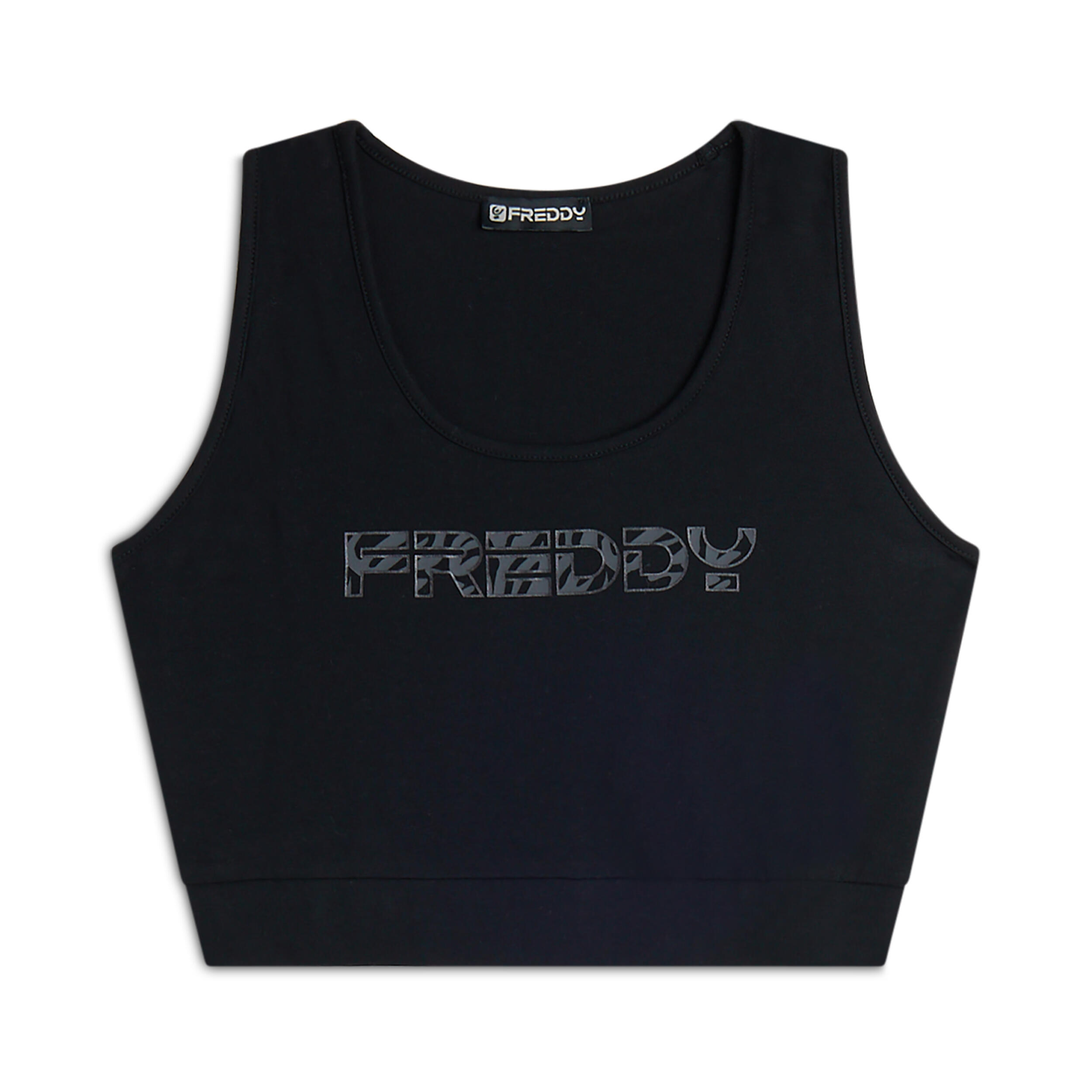 FREDDY Reggiseno sportivo con sostegno medio e logo floreale