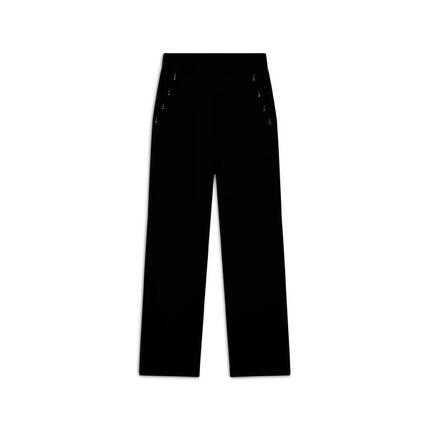 Pantalon confortable coupe droite et orné de paillettes