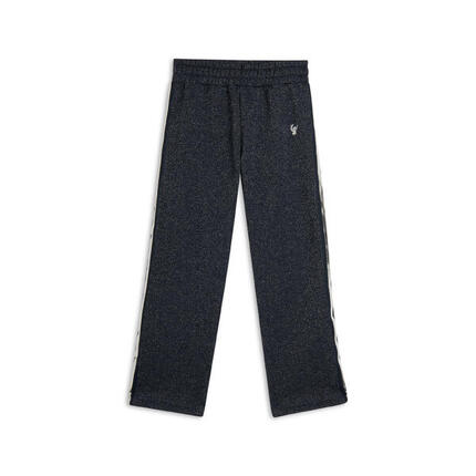 Pantalon droit pour fille en coton et lurex