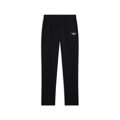Pantaloni donna in felpa garzata con Spacchi sul fondo