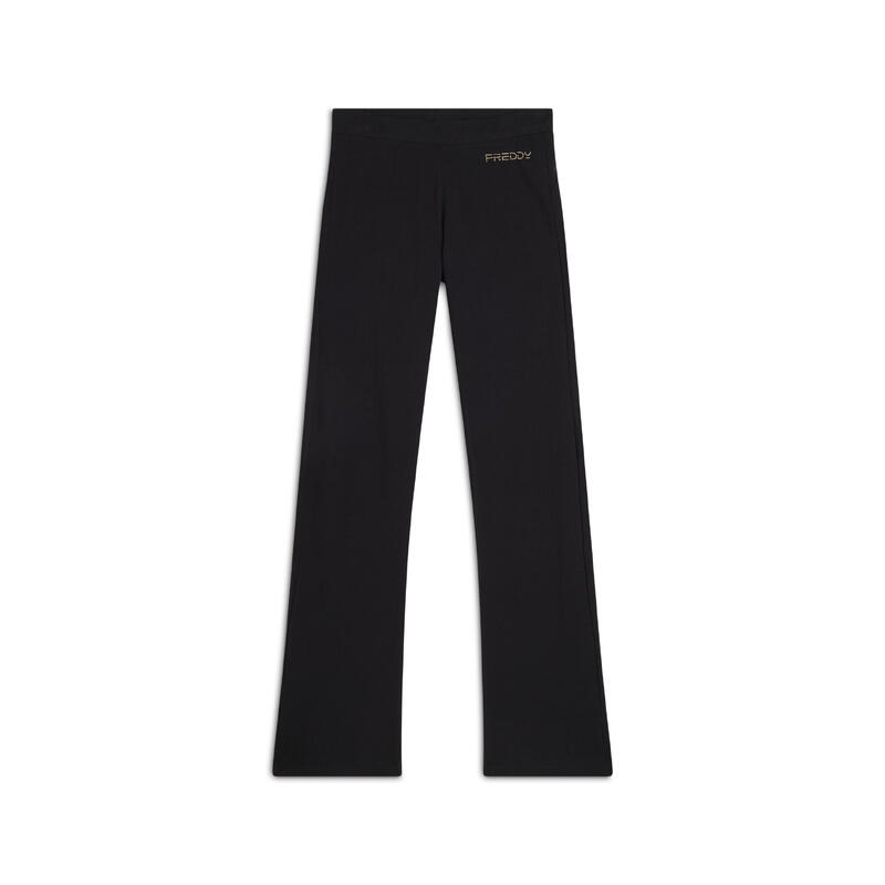 Pantalon slim en jersey coupe droite