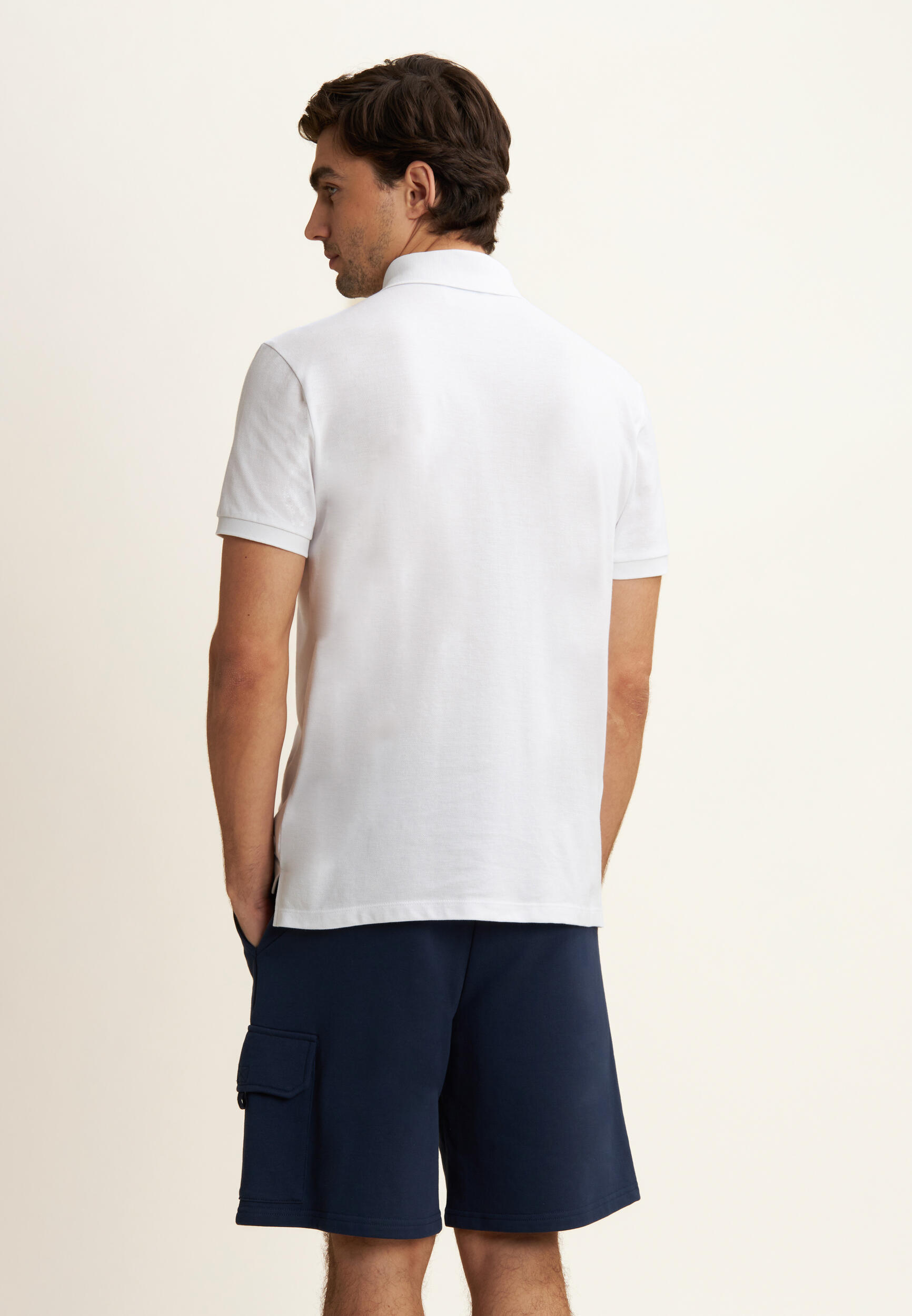 Polo en piqué à col classique 3/5