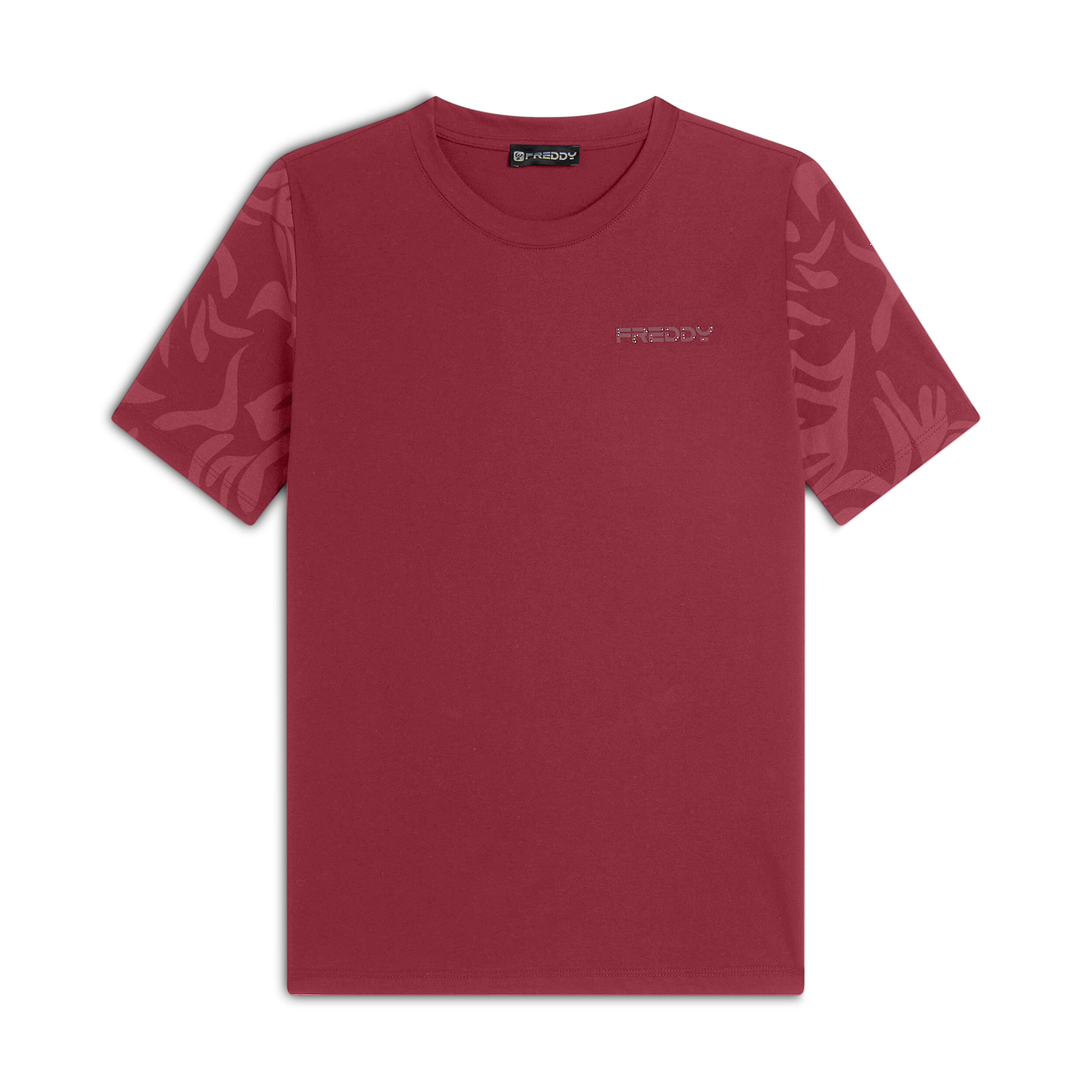 FREDDY T-shirt donna regular fit con dettagli floreali