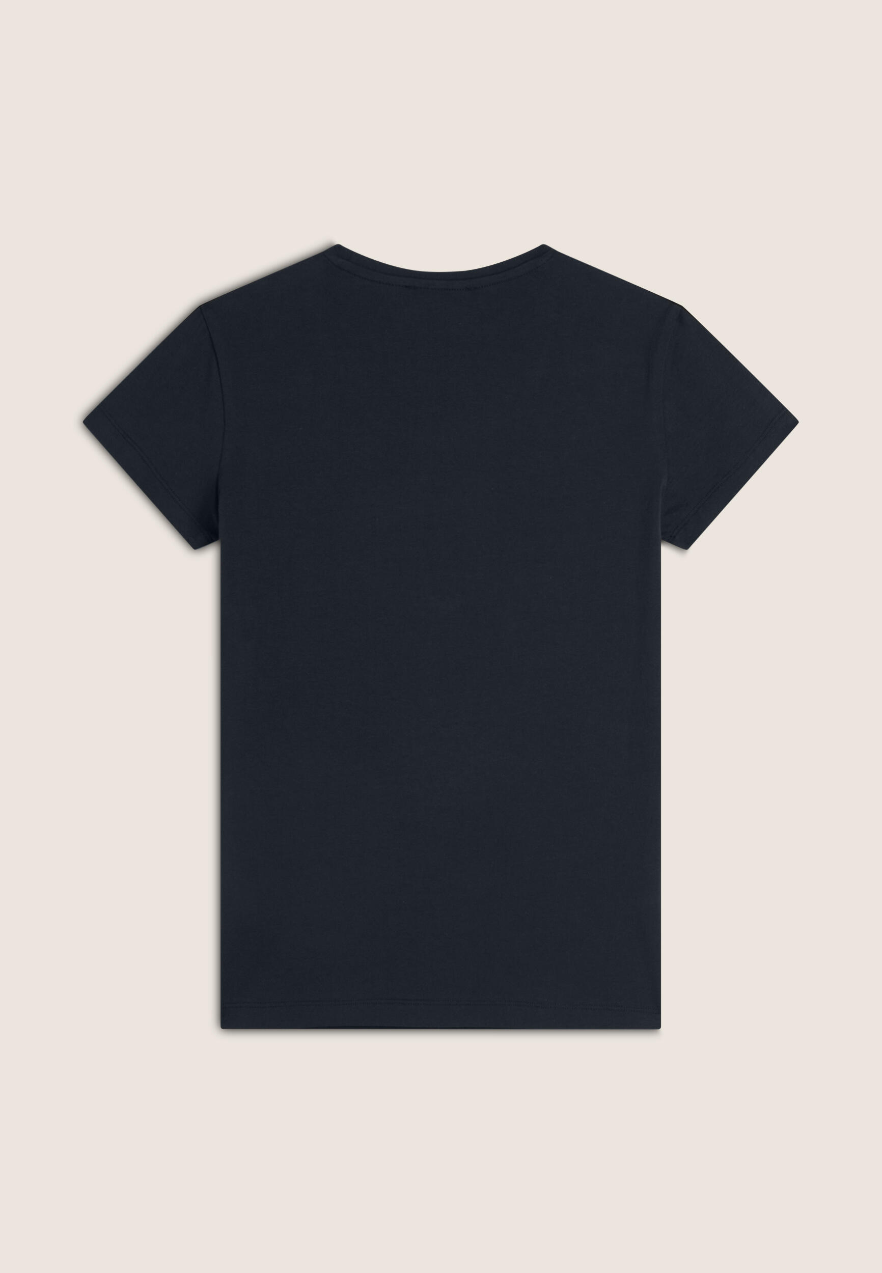 T-shirt in jersey stretch con grafica bicolore 2/3