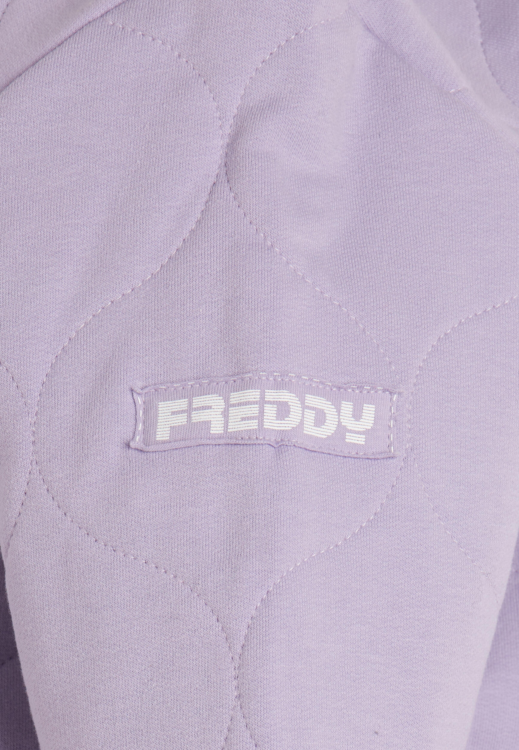 Sweat-shirt pour filles texturé avec fermeture à glissière et col de style bombe 3/3