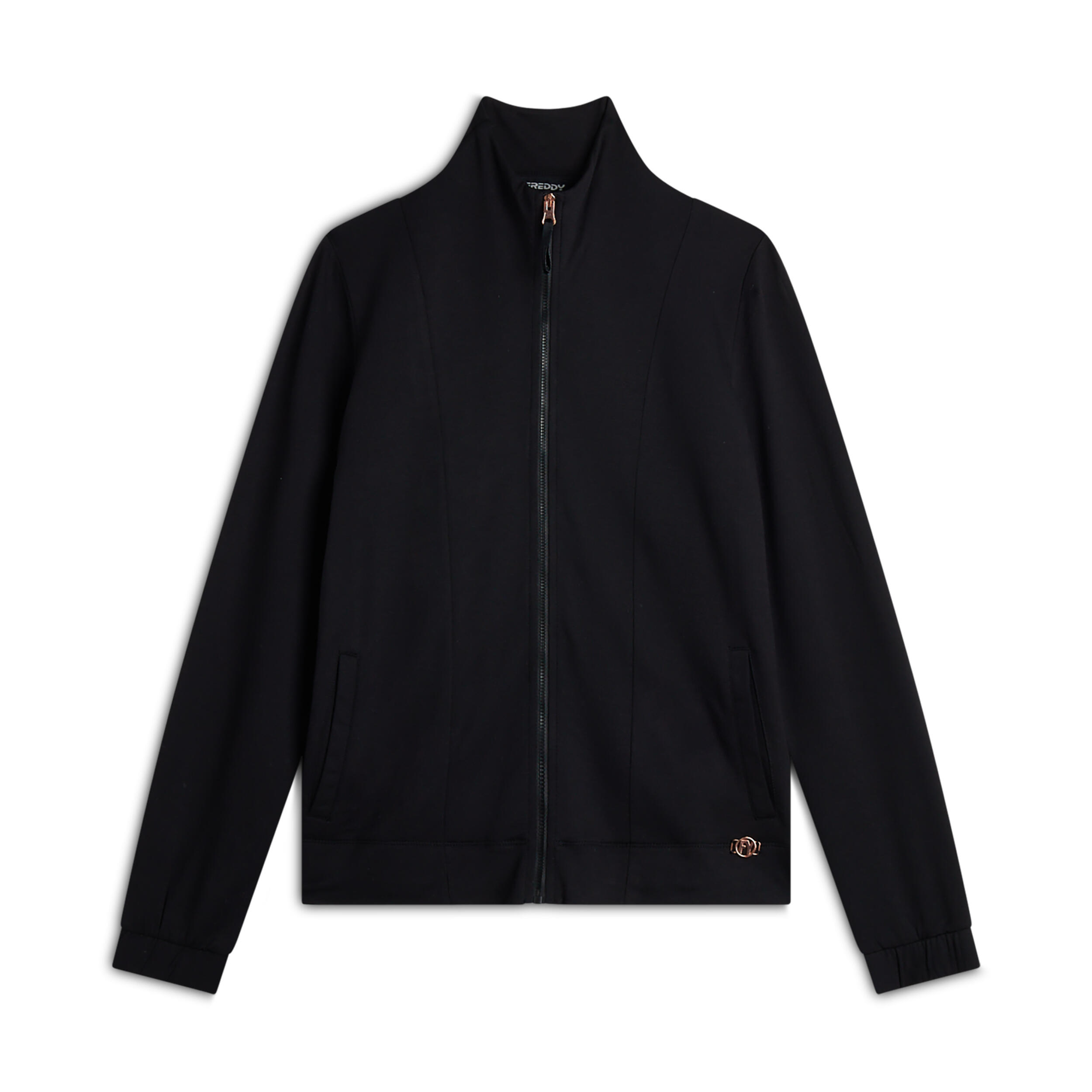 Felpa Con Strass Per Bambina - Cotone Elasticizzato, Dettagli Fluo, Regular Fit, Colore Bianco