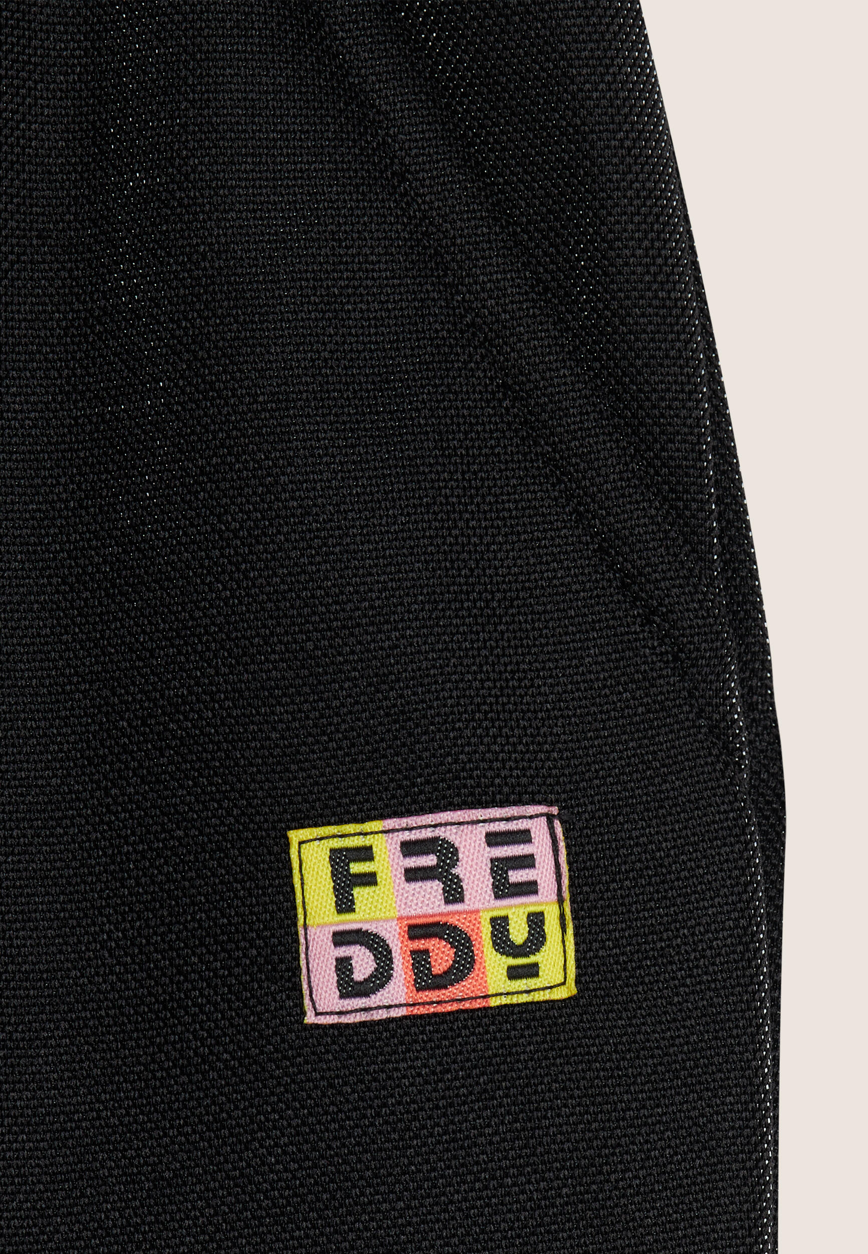 Pantalones de ajuste cómodo para niña con cintura y dobladillo con cordón 3/3