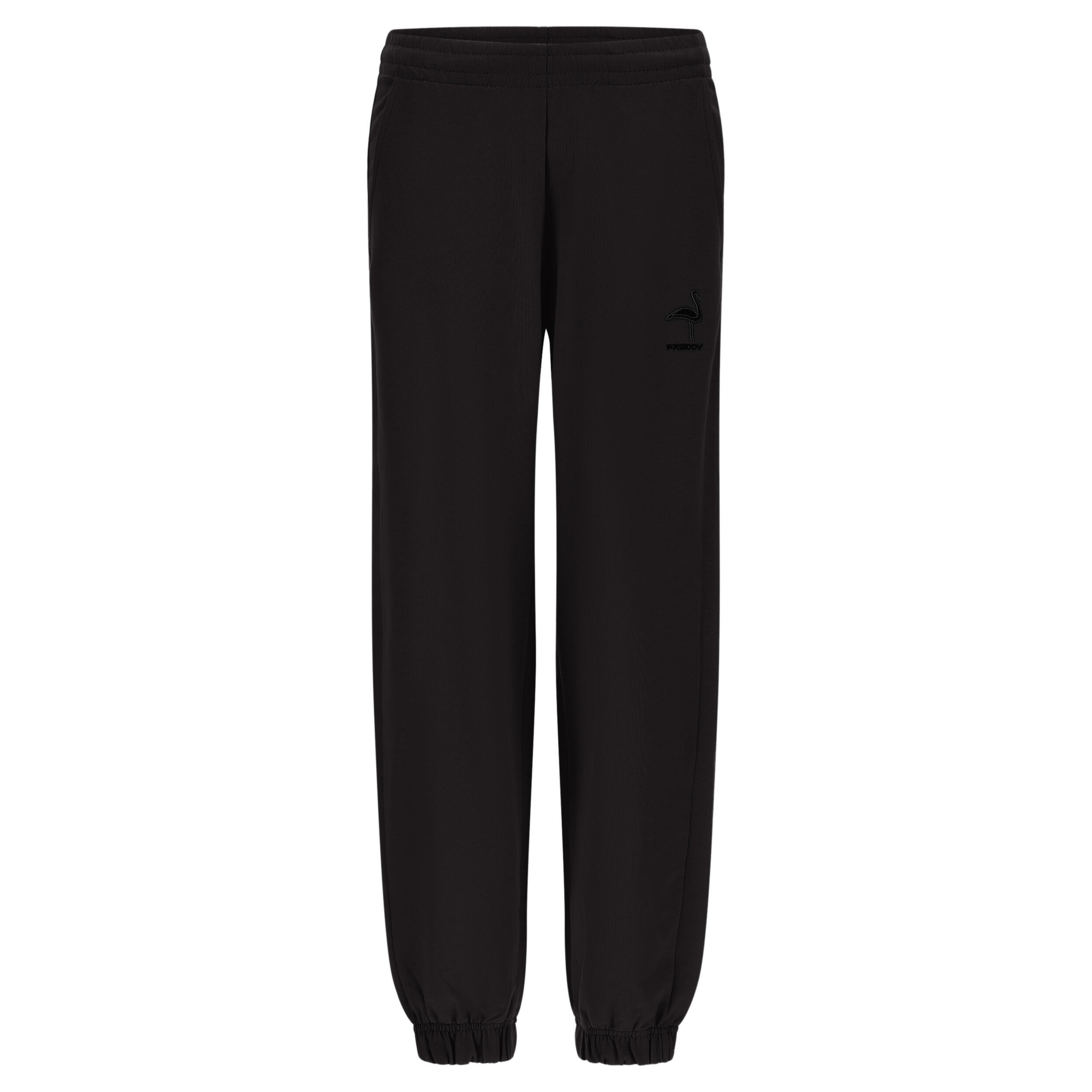 Freddy - Jogger En Molleton Léger Avec Pièce Décorative Flamant Rose Ton Sur Ton - Pantalons - Noir - 36 Xs - Decathlon