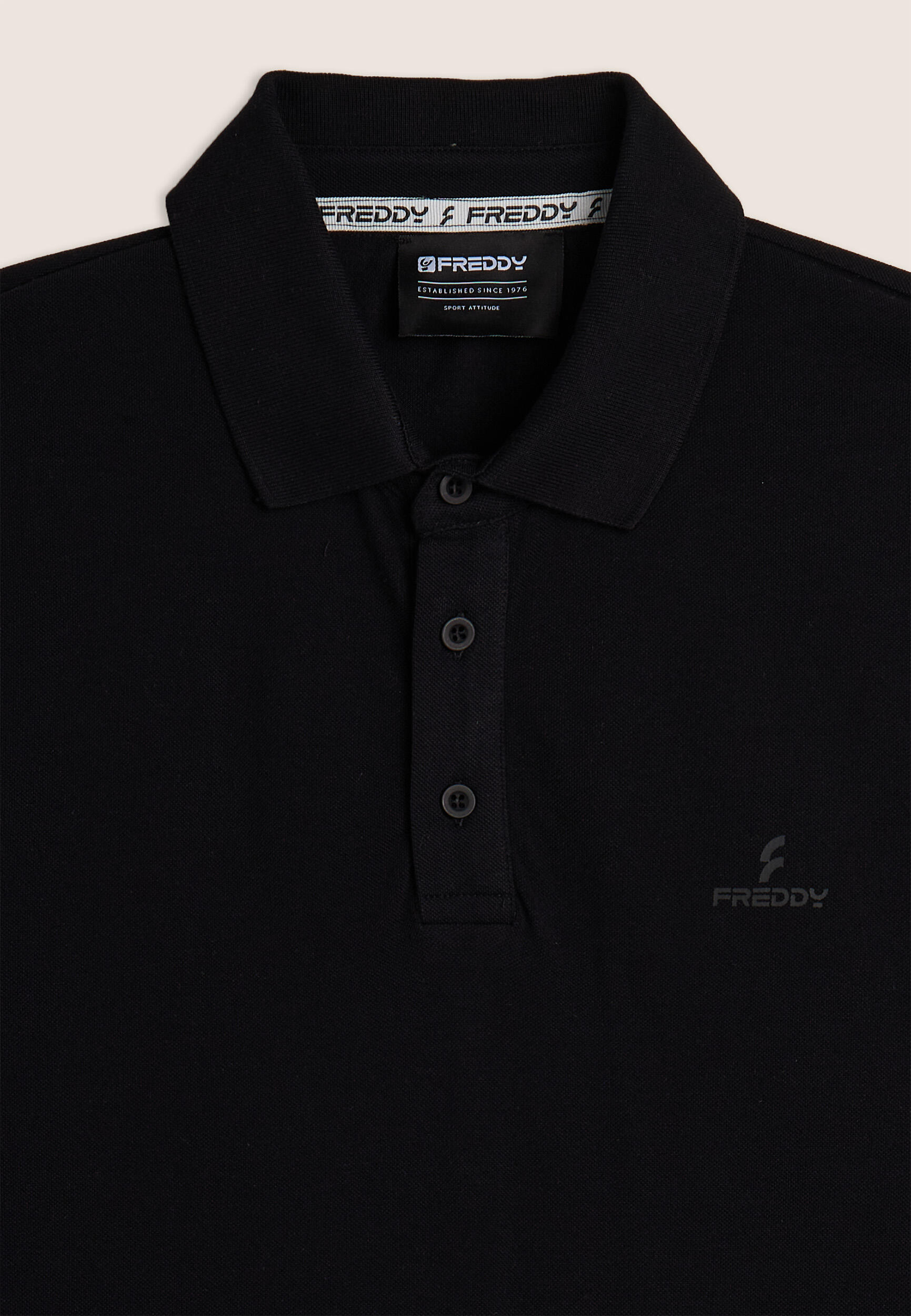 Polo in Piquet con Colletto Classico 3/3