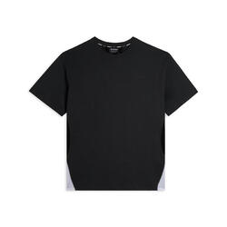 T-shirt à coupe classique avec pièces décoratives contrastées