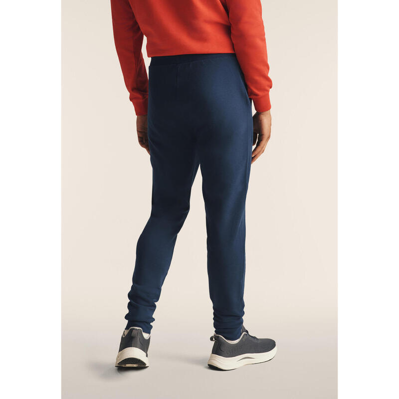 Pantalon de sport en coton avec bandes à la cheville