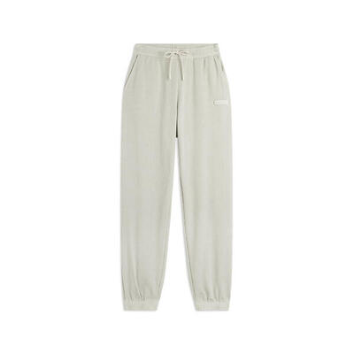 Pantaloni joggers da donna in tessuto jersey waffle