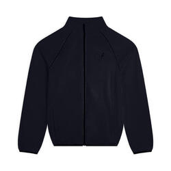 Sweat-shirt homme zippé et col montant avec manches raglan